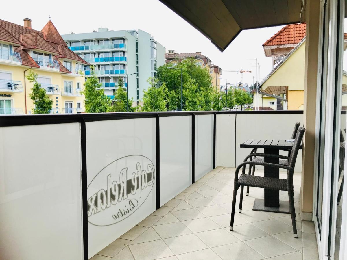 Cafe Relax Apartments Hévíz Buitenkant foto